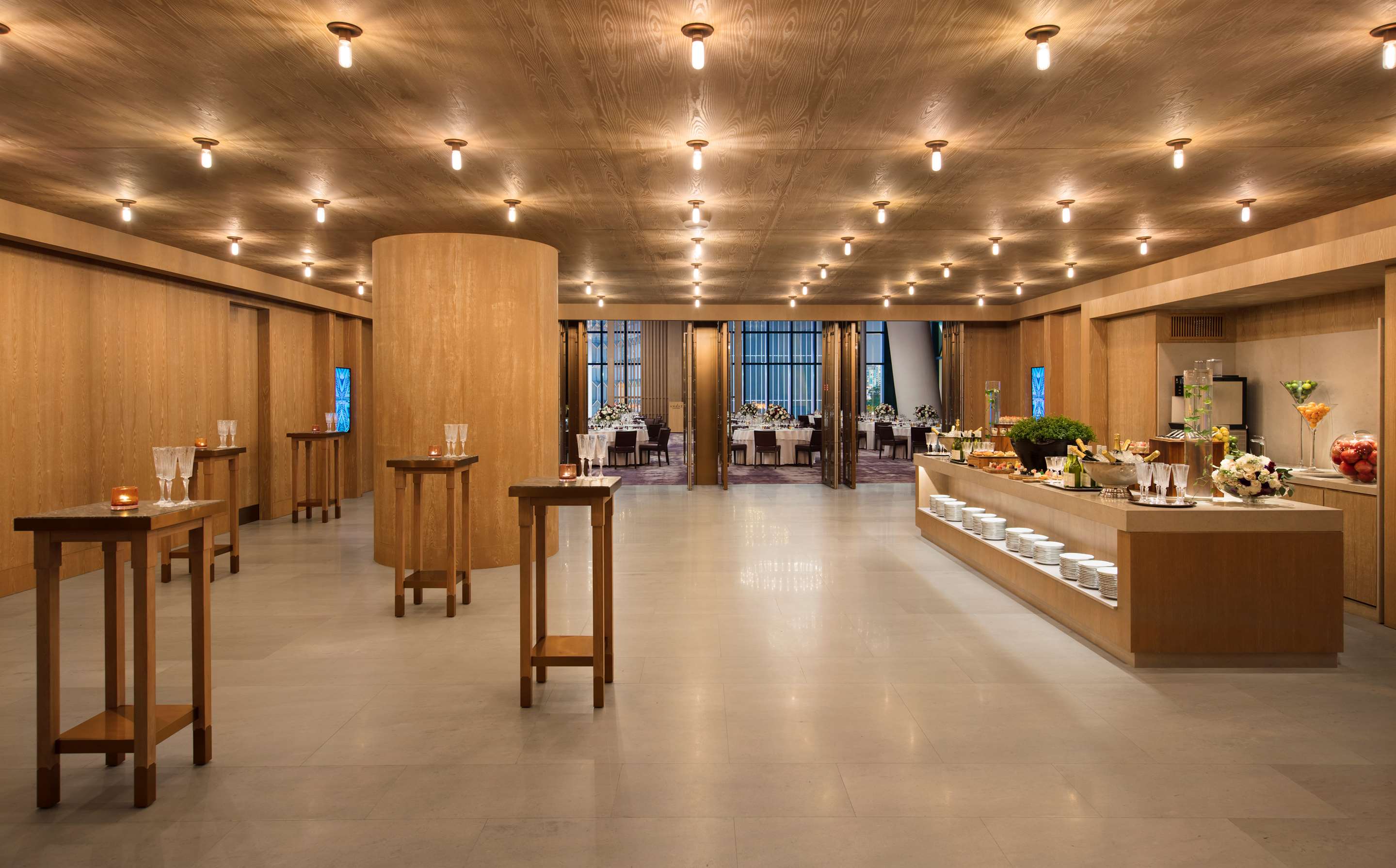 Andaz Singapore Event Spaces - The Glasshouse Loft Kitchen