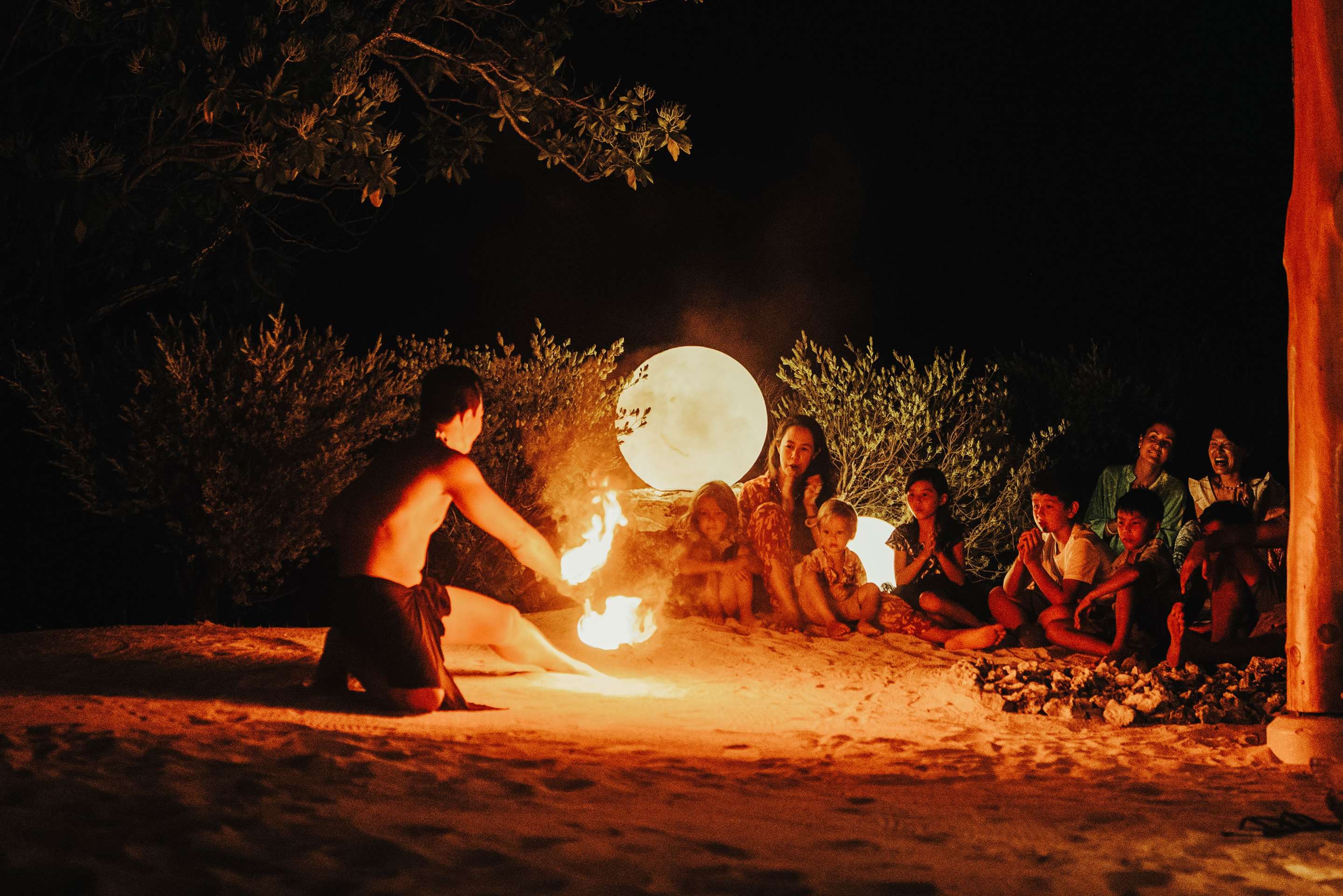Polynesian Fire Dancer