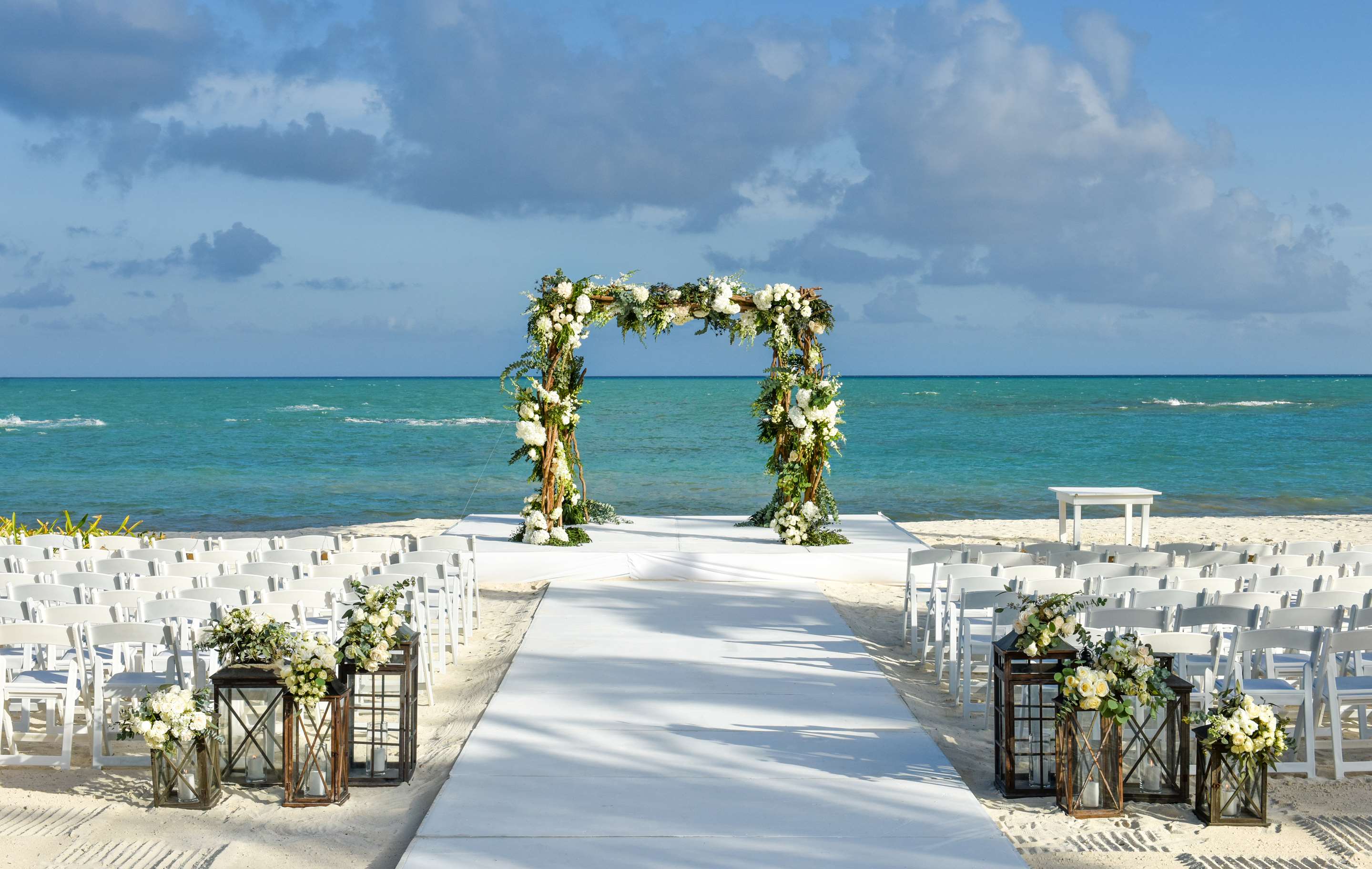 Wedding Ceremony on Mayakoba Beach