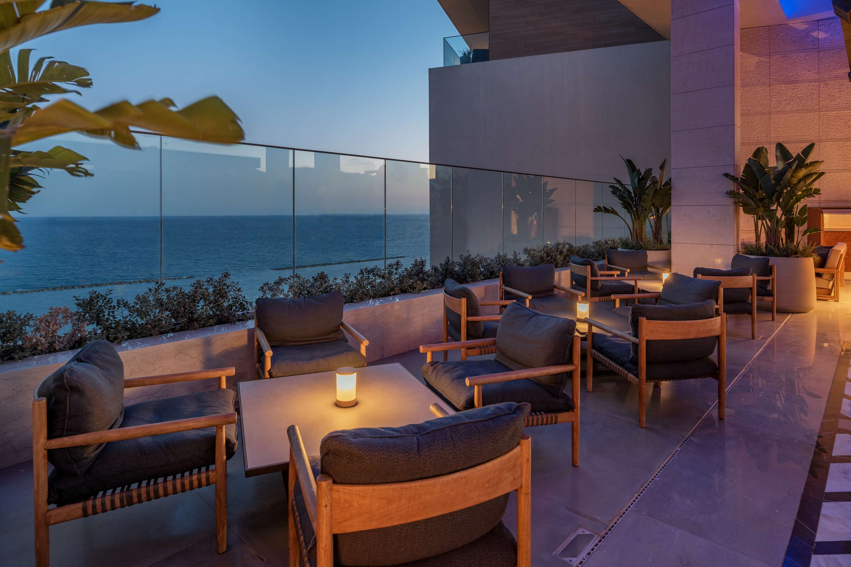 The Roof Top Bar Sunset