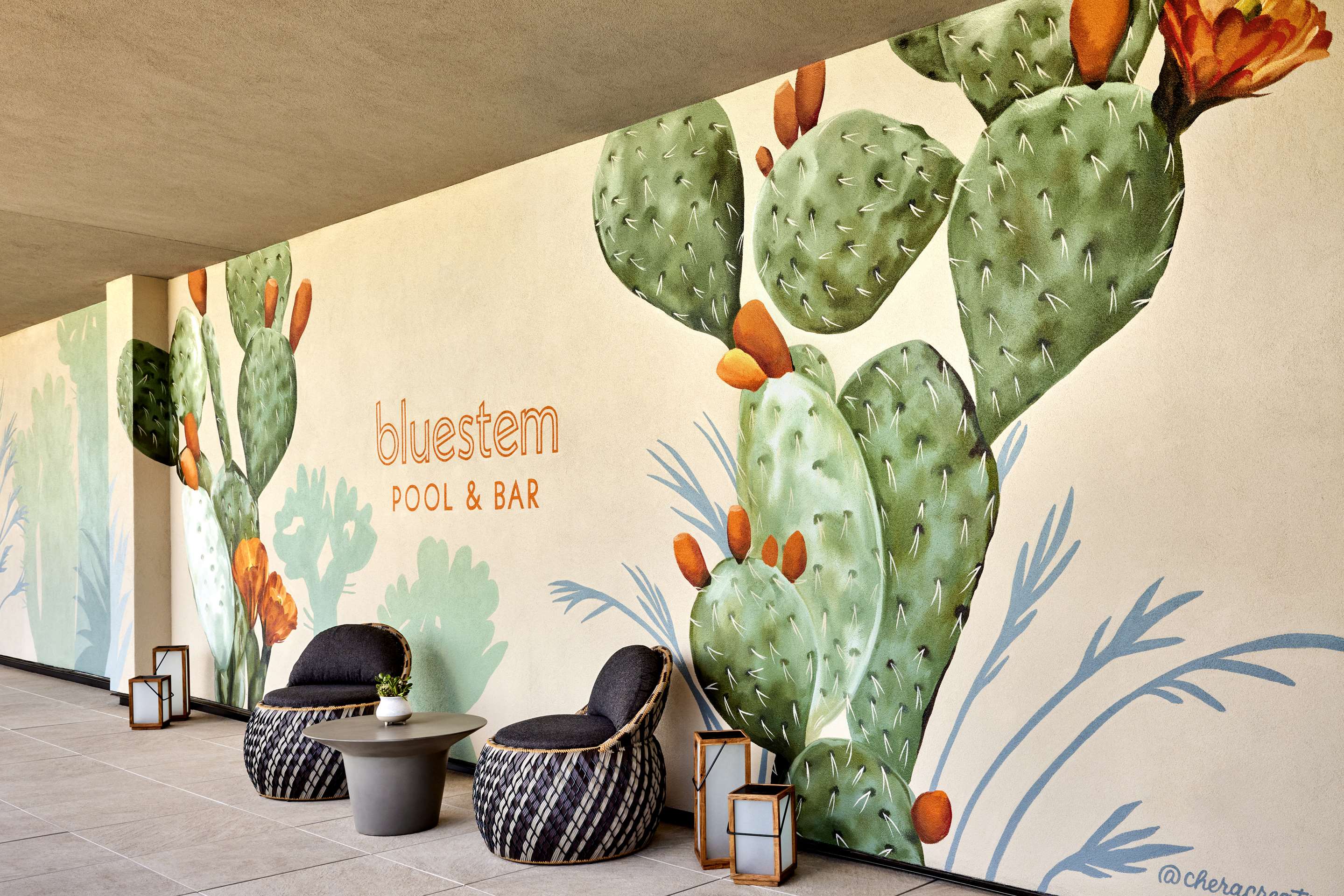 Bluestem Adults-Only Pool Entrance