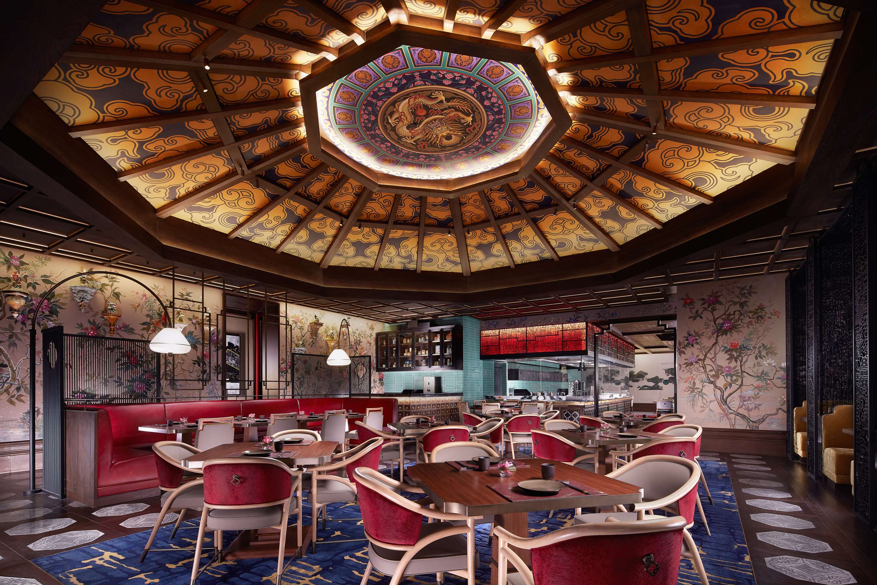 North Palace Main dining area