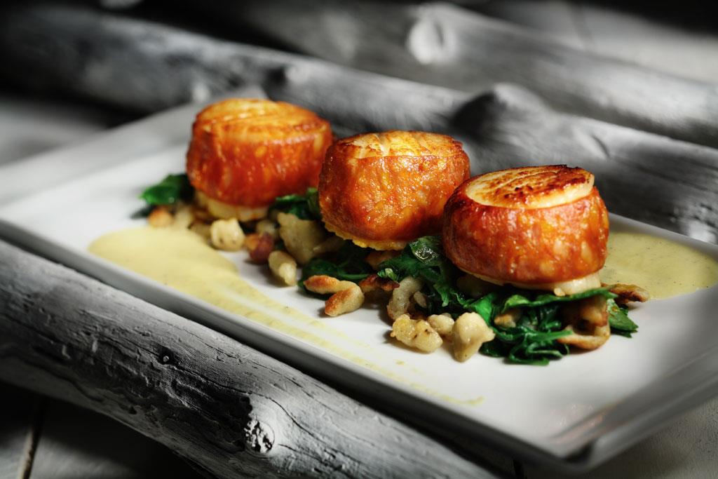 Luminaria's Signature Scallops