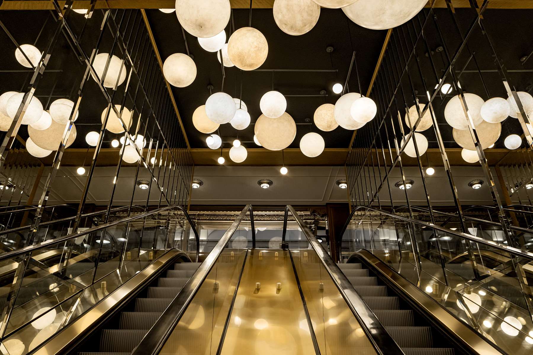 Fairmont Olympic Seattle Escalator