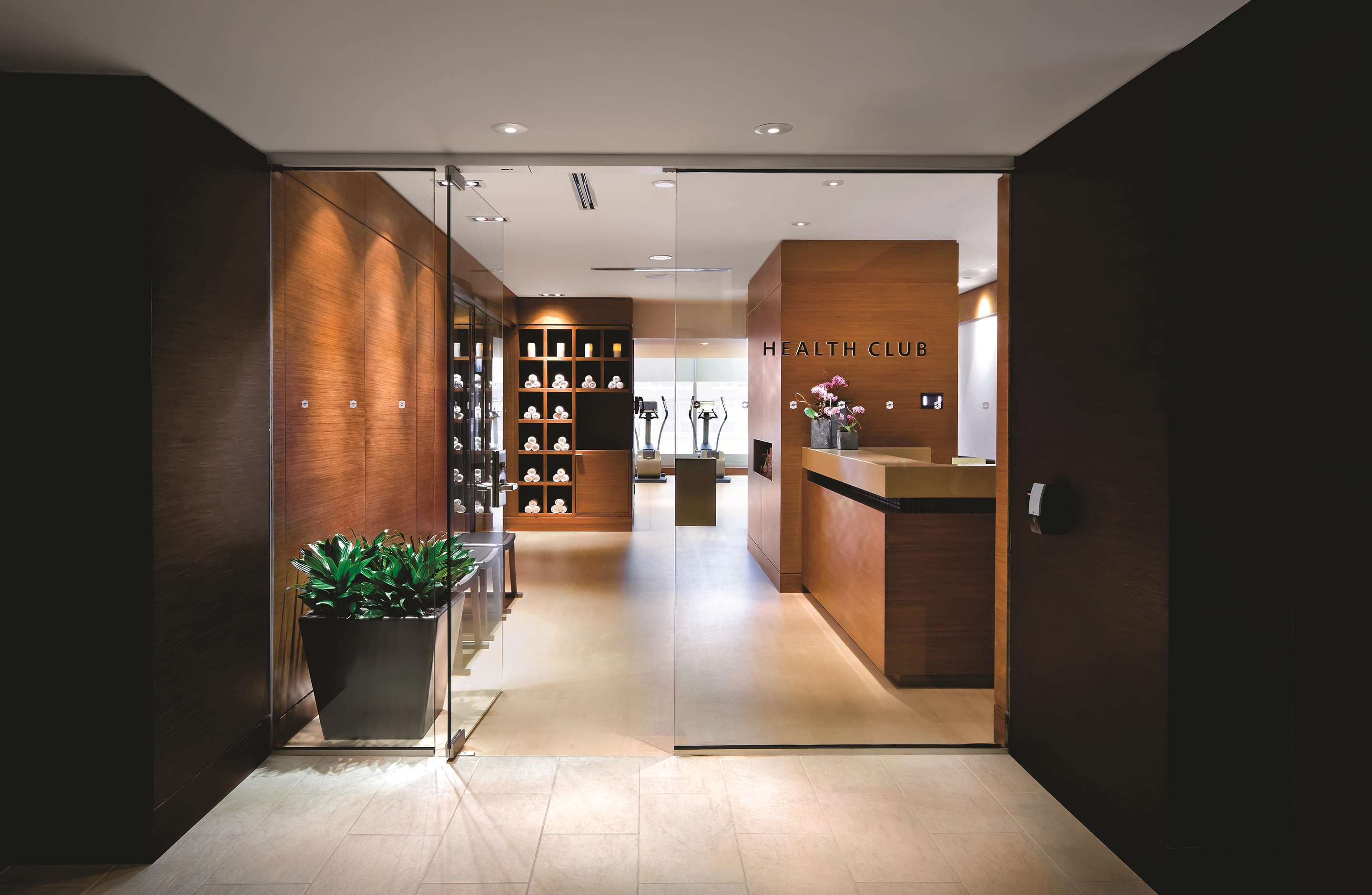 Health Club Entrance