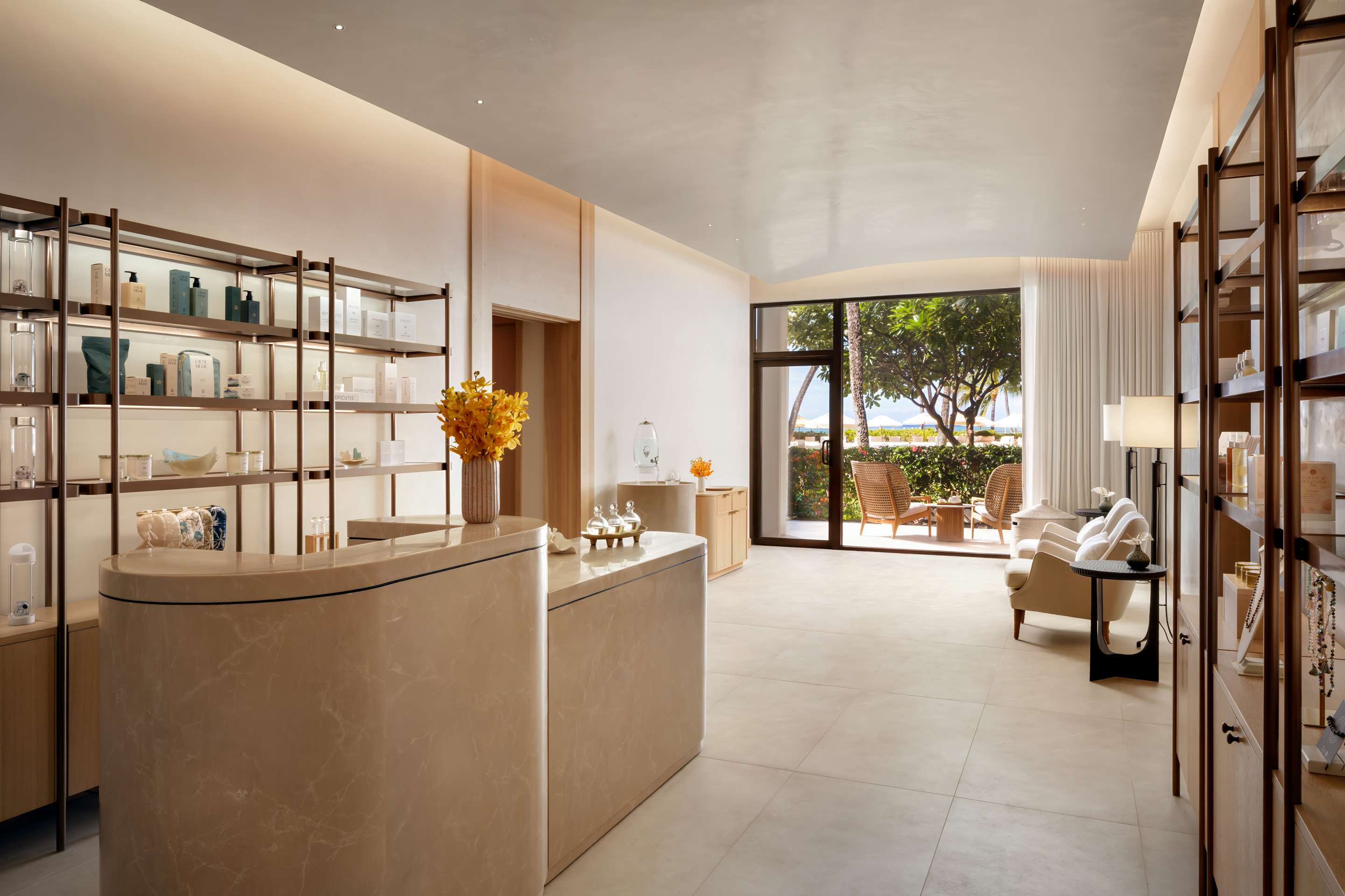 HKU Spa Boutique Reception