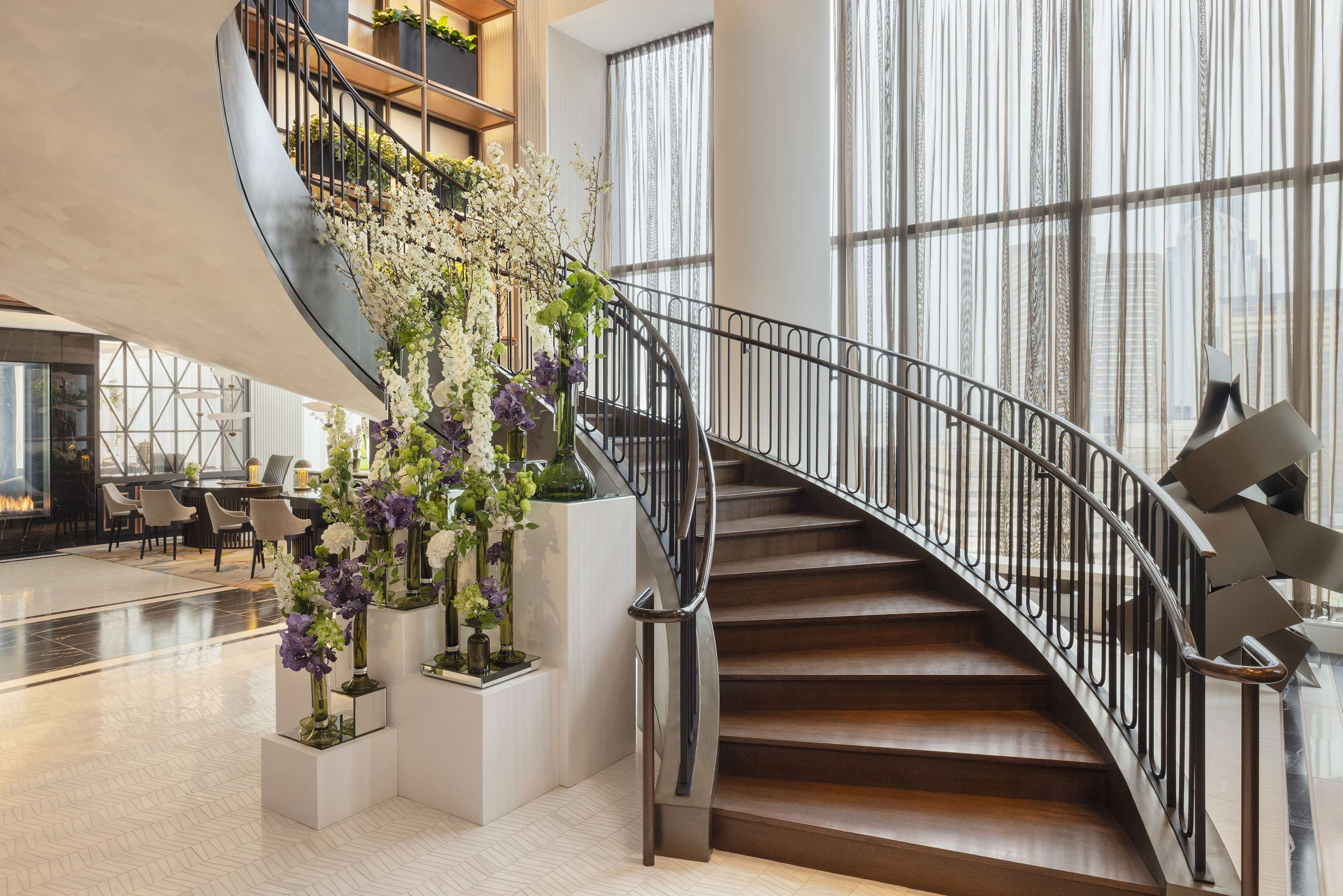 Sky Lobby Grand Staircase
