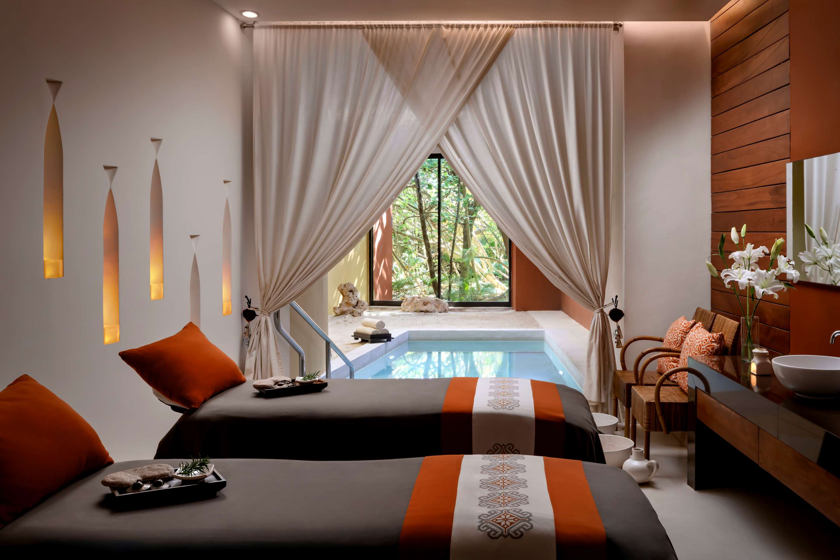 Grand Velas Riviera Maya spa cabin