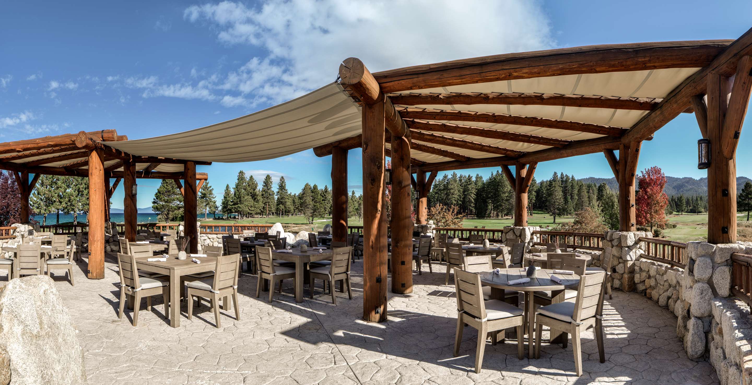 Brooks Bar Deck at Edgewood Tahoe