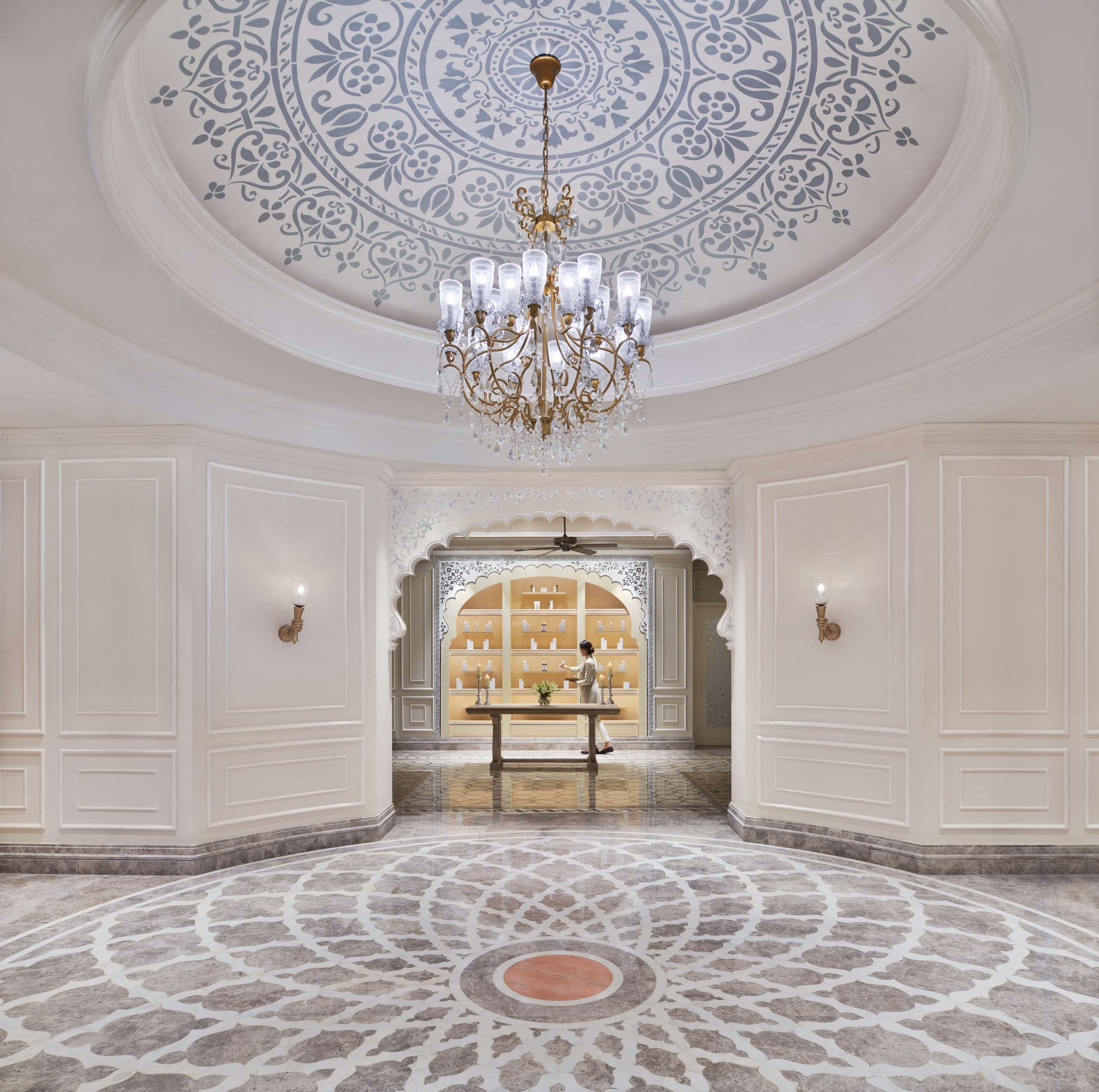 Raffles Spa Reception