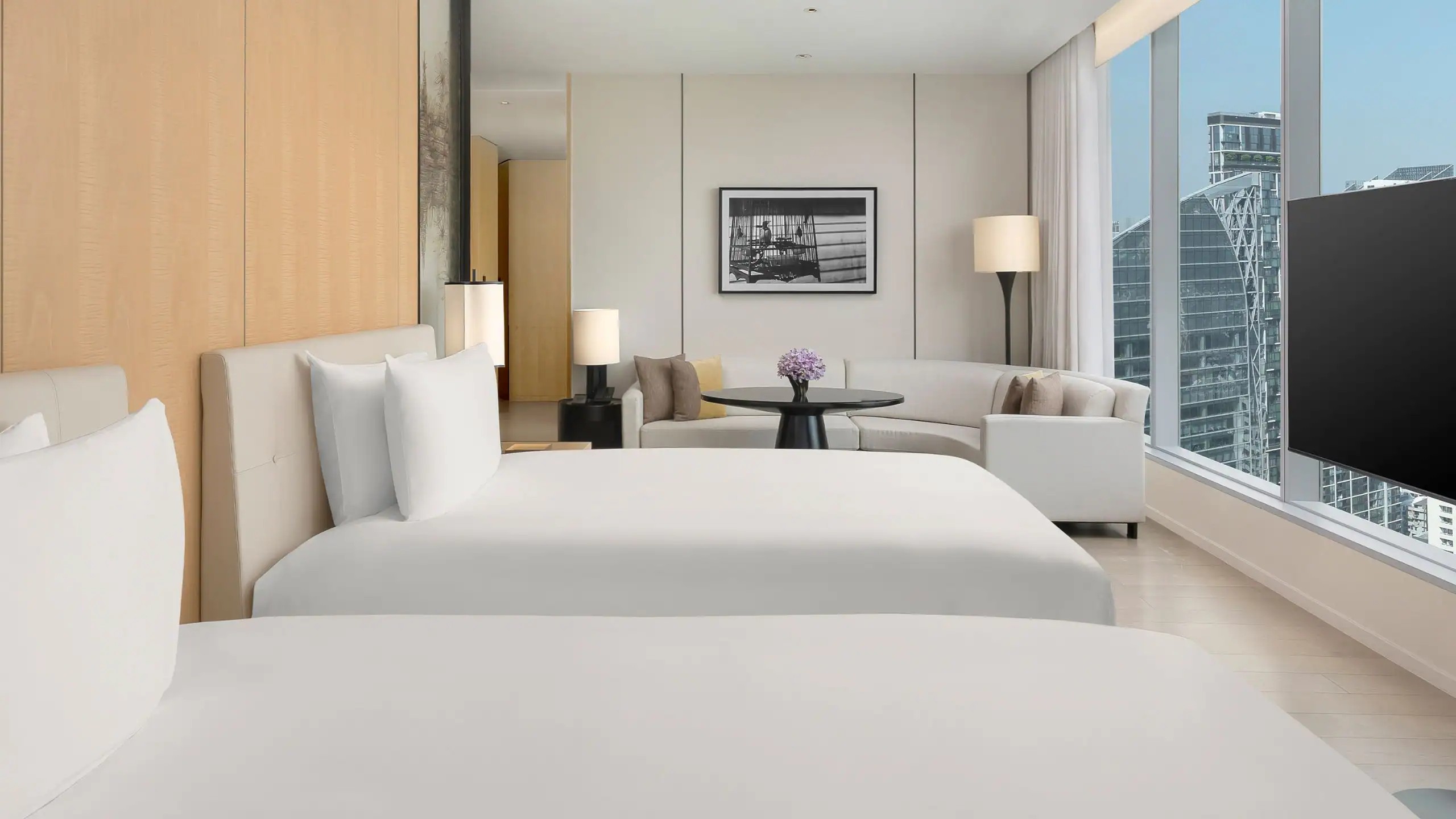 2 트윈베드 디럭스 + 파크 디럭스 스위트