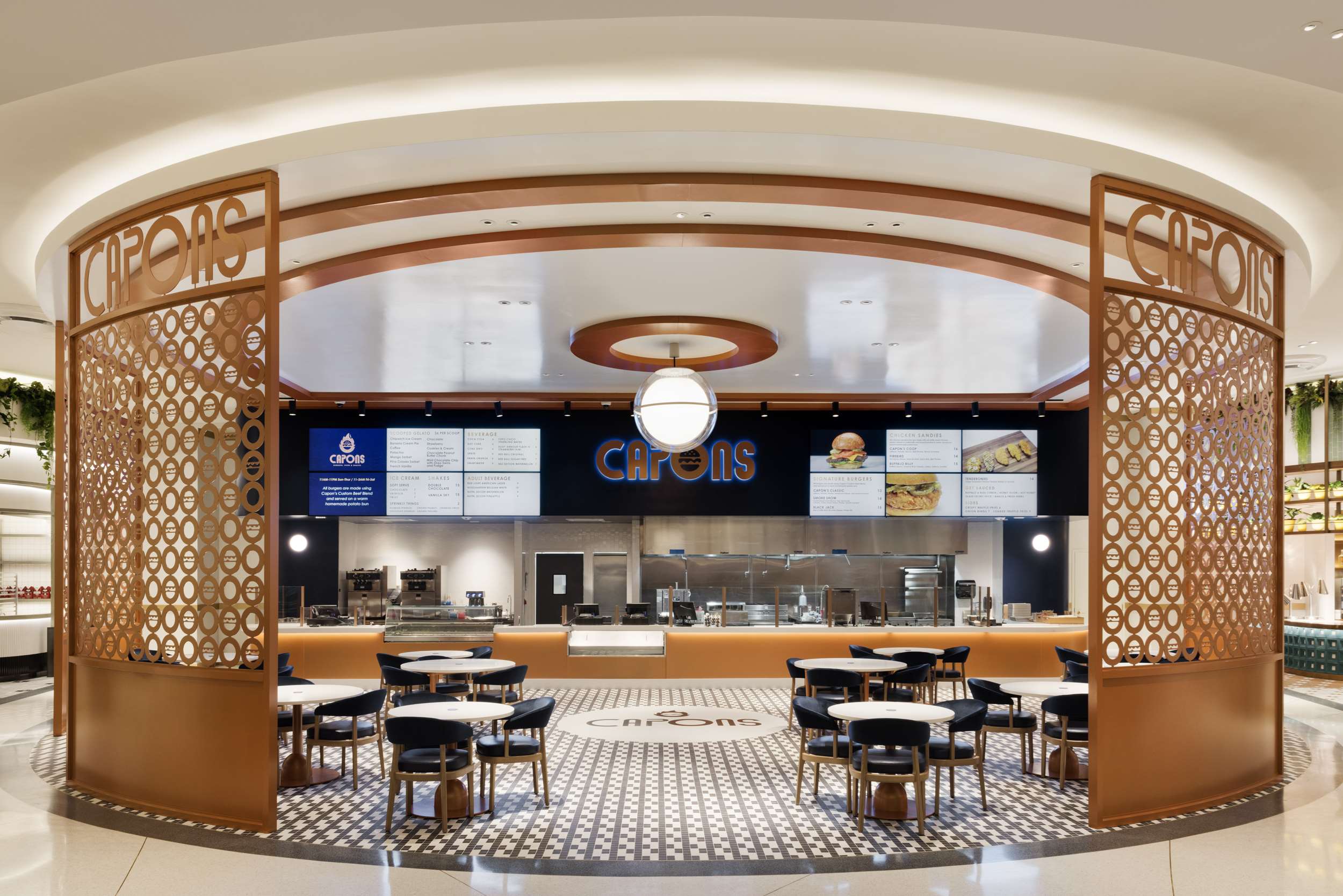 Capons Burger Fries & Shakes