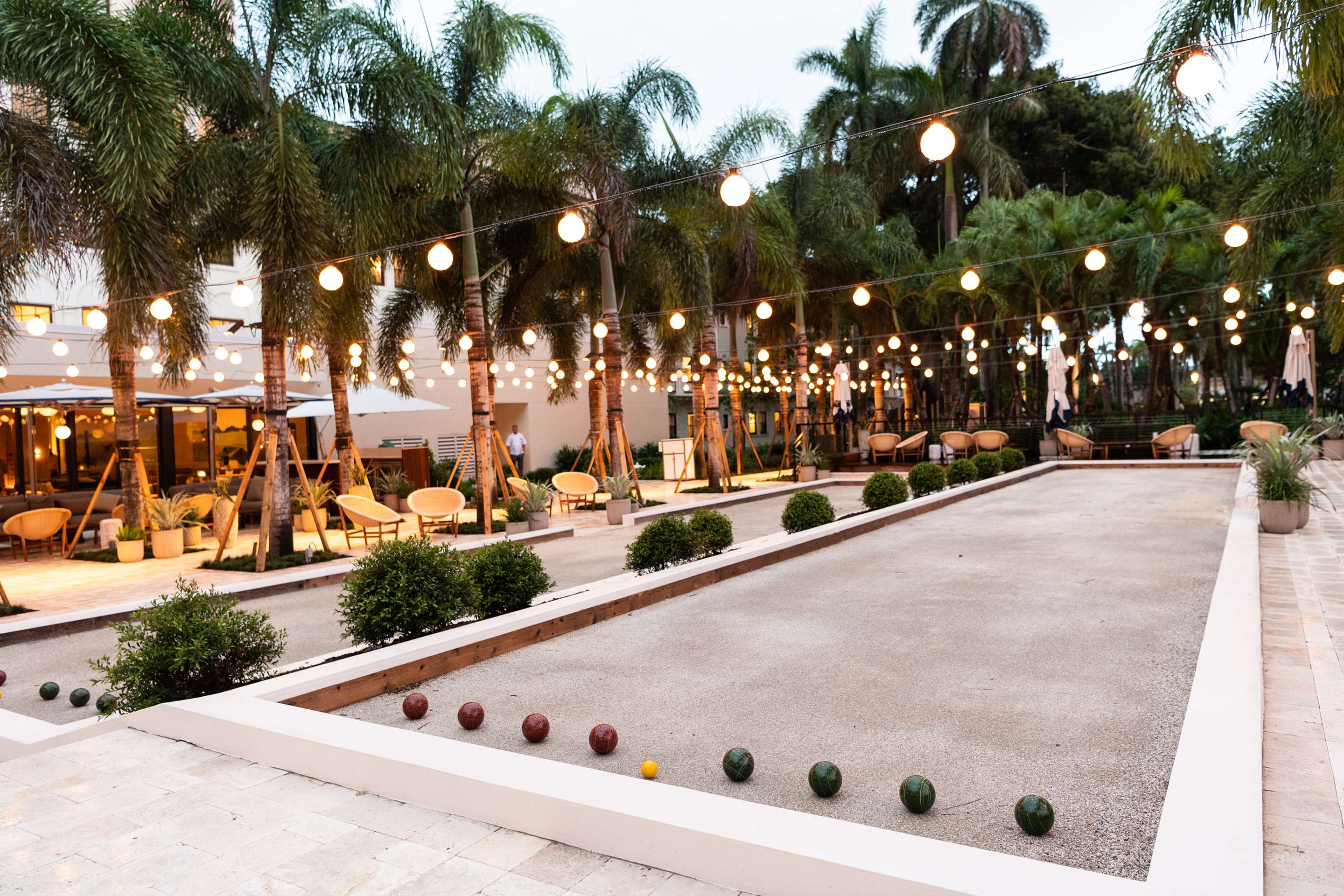 Japanese Bocce Club bocce courts