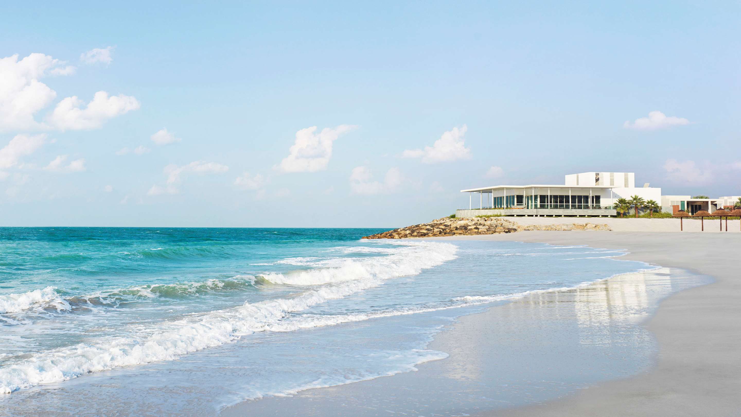 Resort Beach and Levant Restaurant View