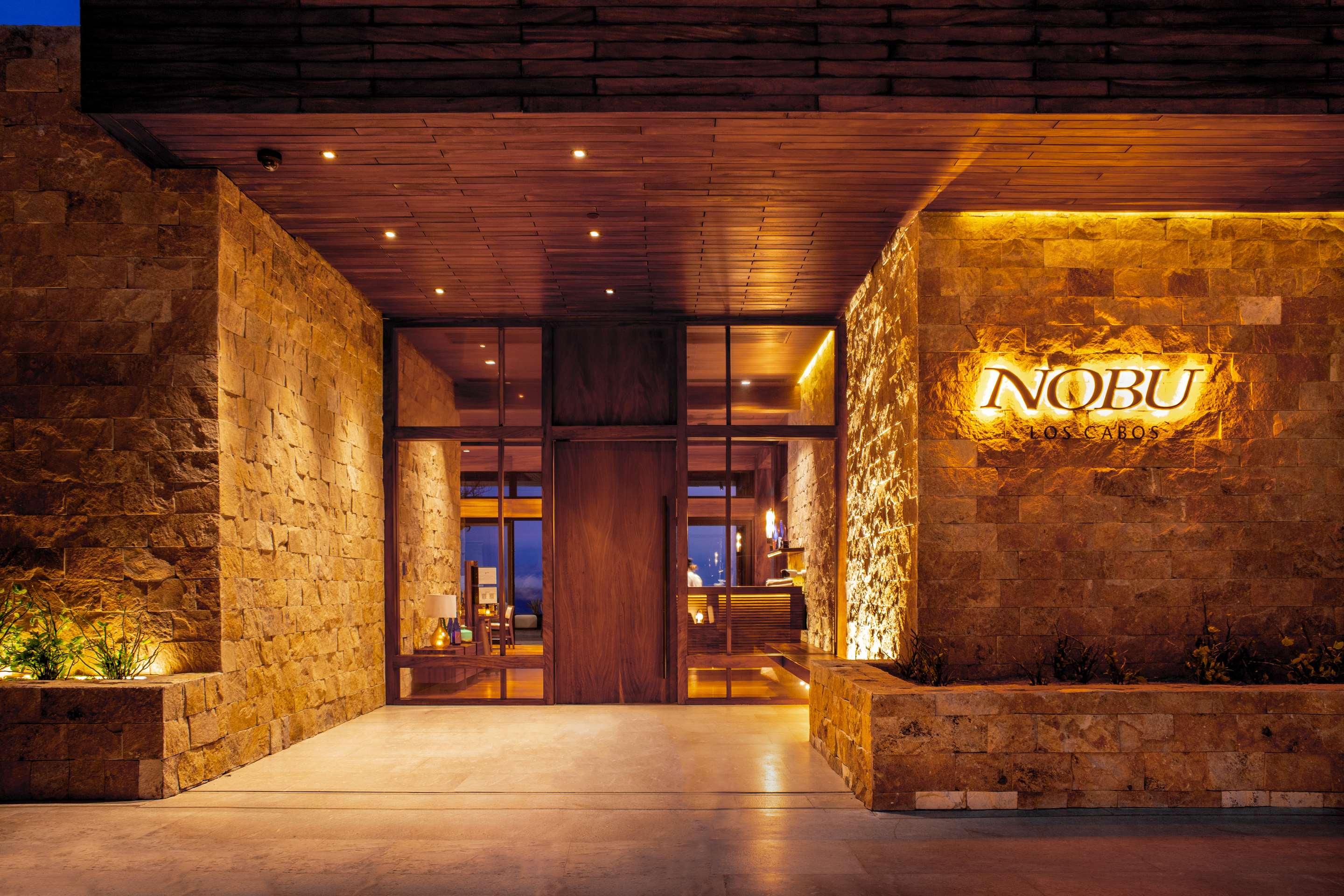 Nobu Restaurant Entrance