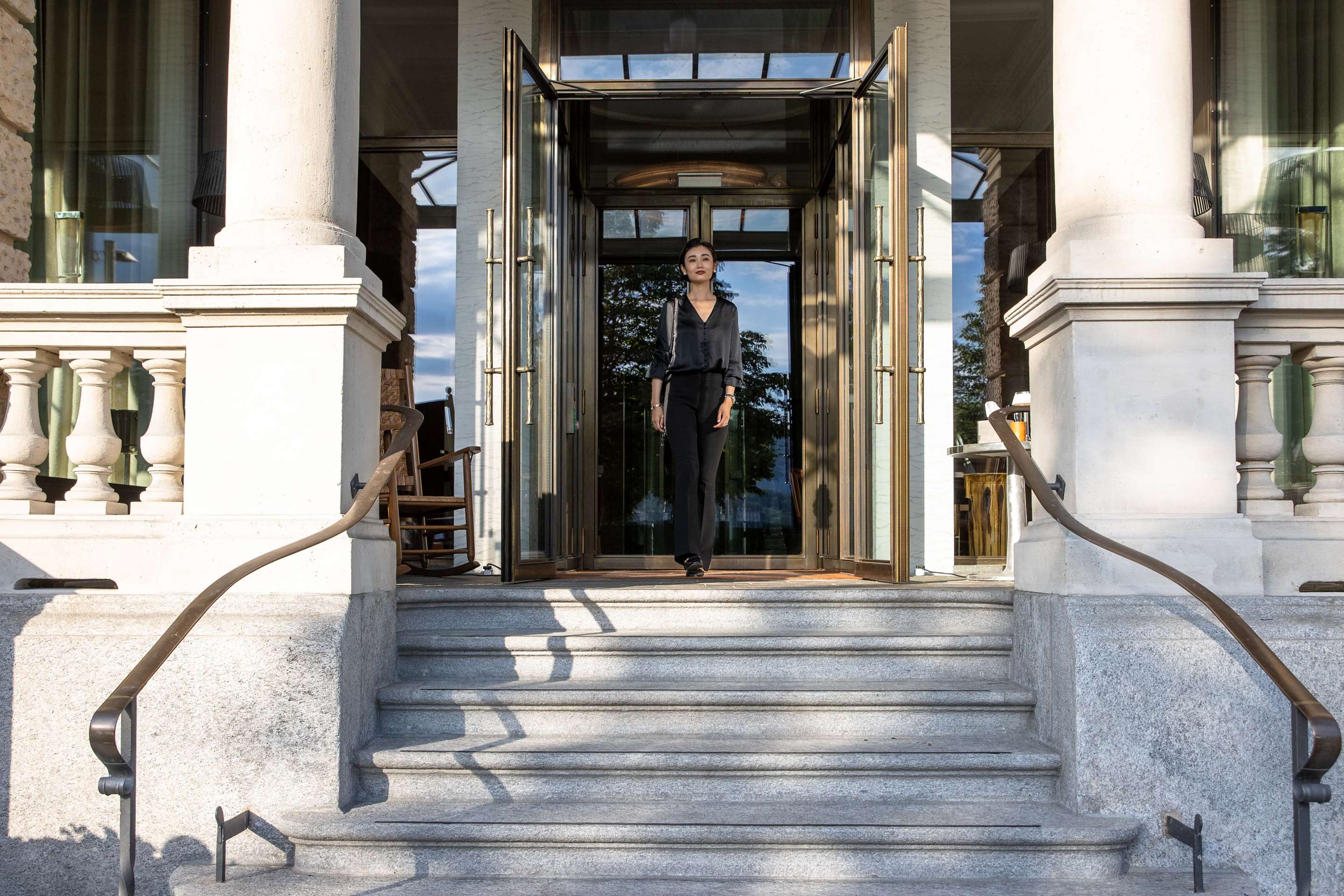 Entrance La Reserve Zurich