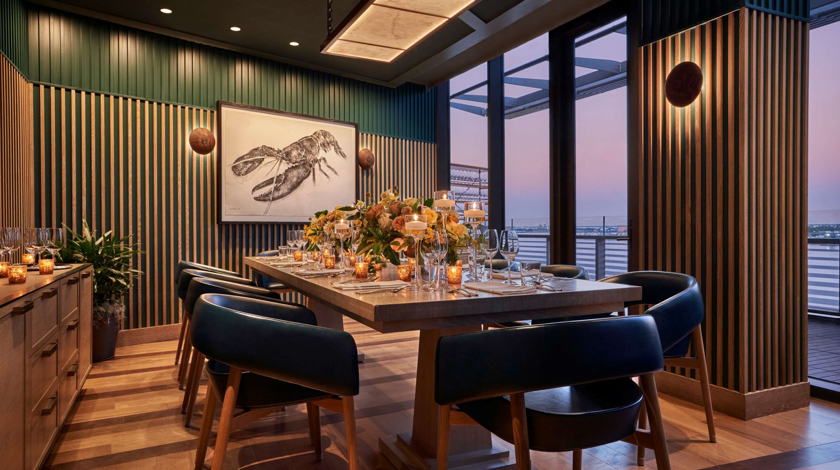 Chemin a la Mer Private Dining Room