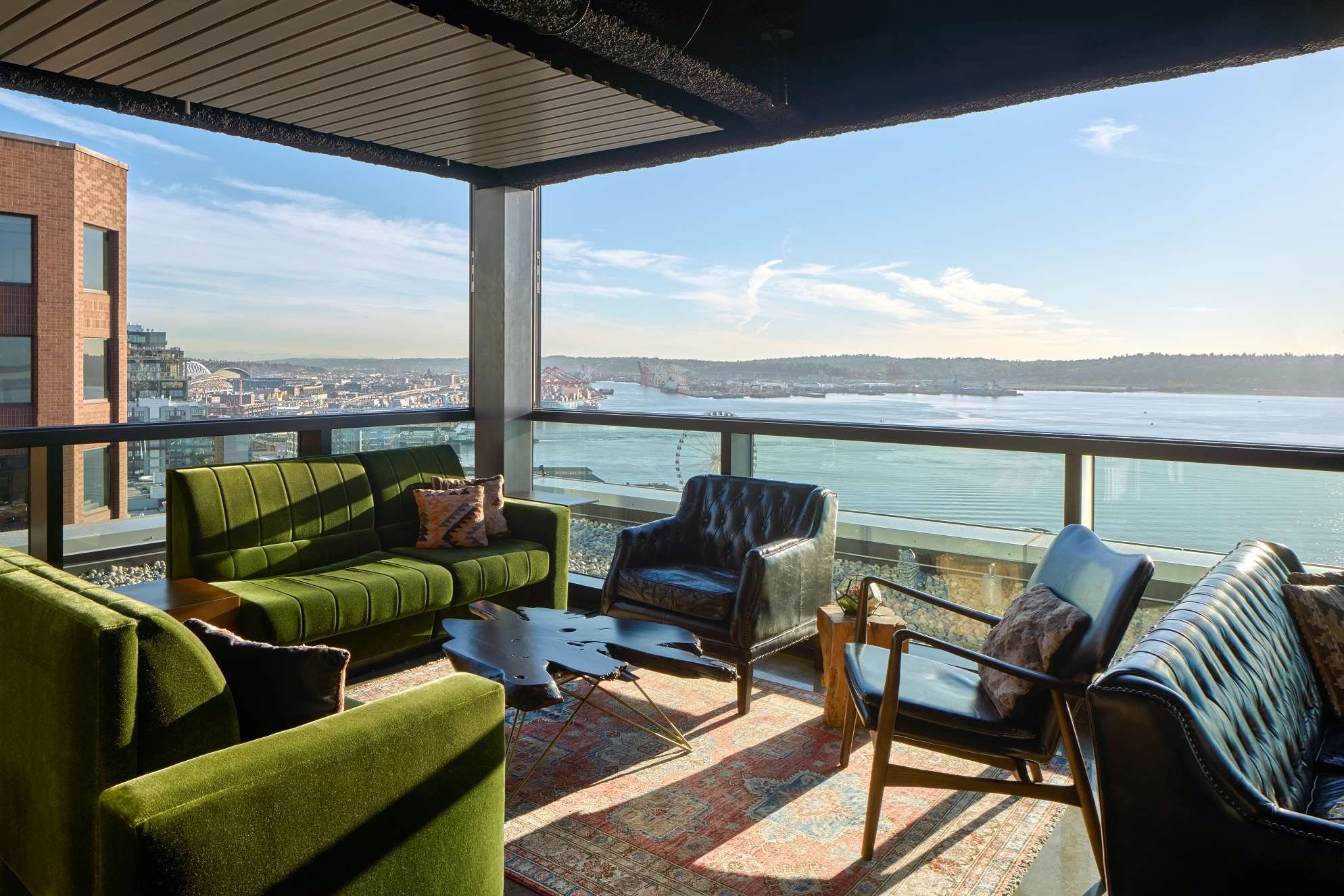 The Nest Rooftop View