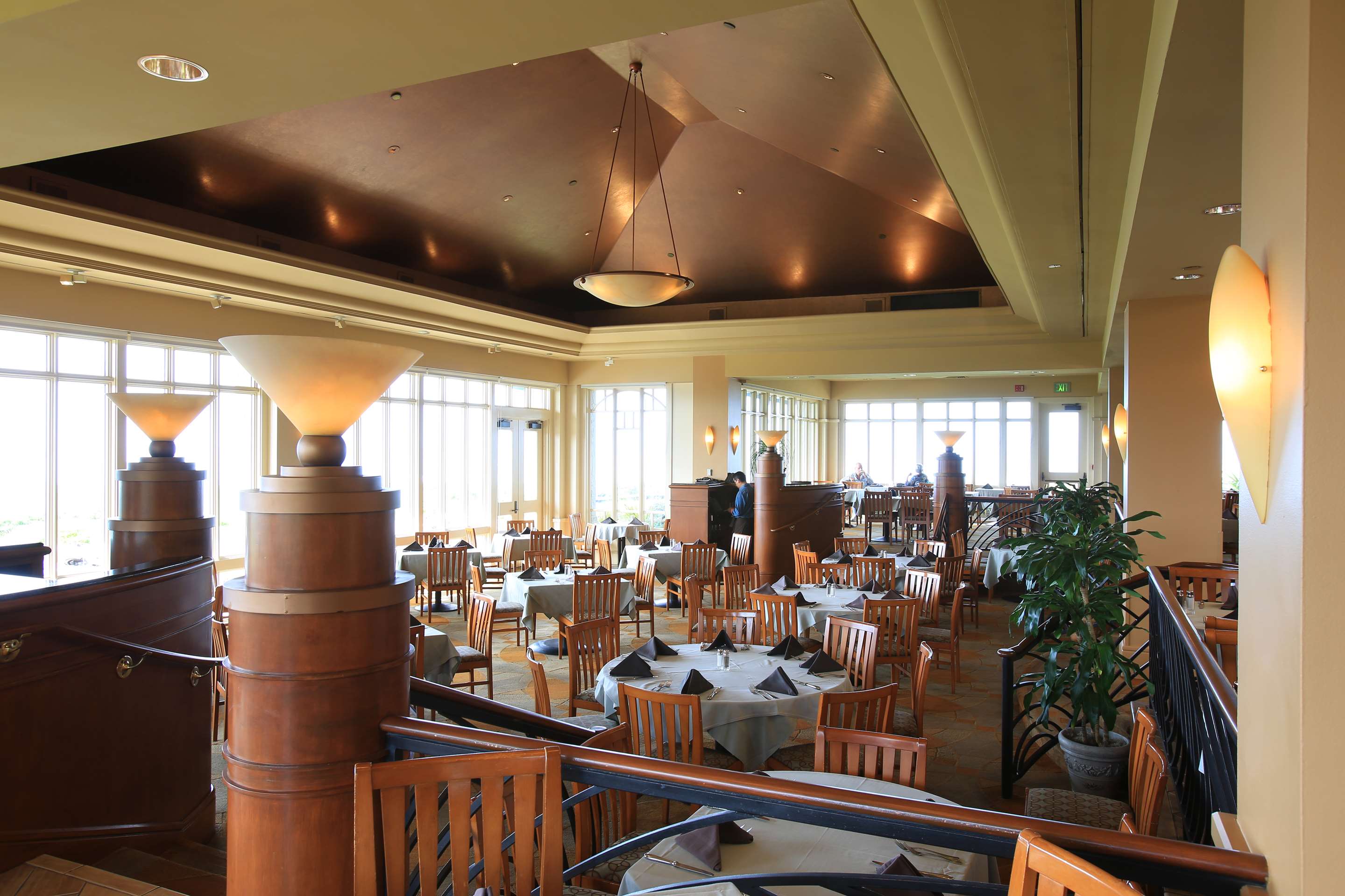 Pebble Beach Resorts - The Inn at Spanish Bay - Roys Restaurant Main Dining Room c Randy Tunnell