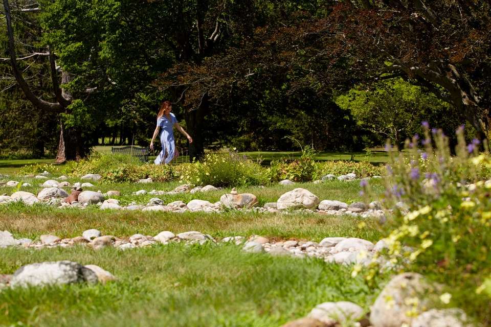 Labrynth at Canyon Ranch in Lenox