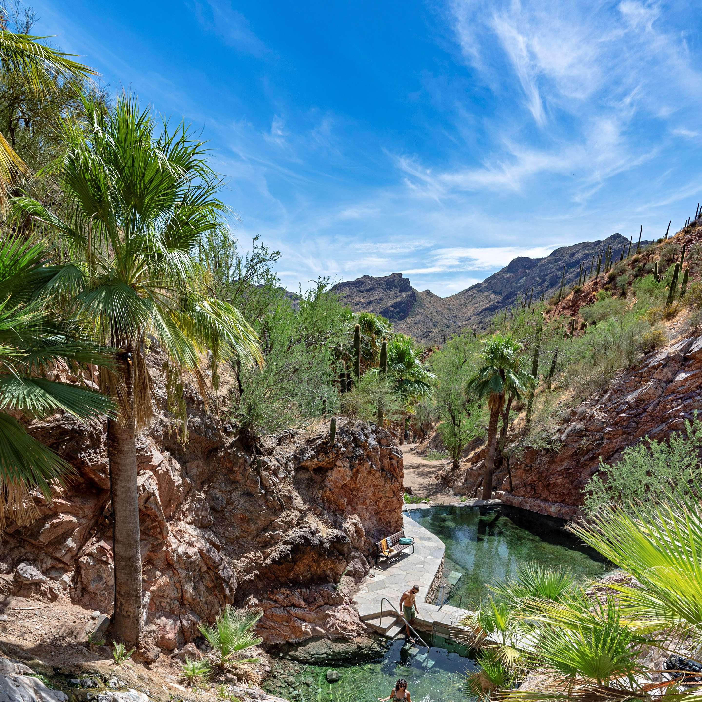 CastleHotSprings poolcouple