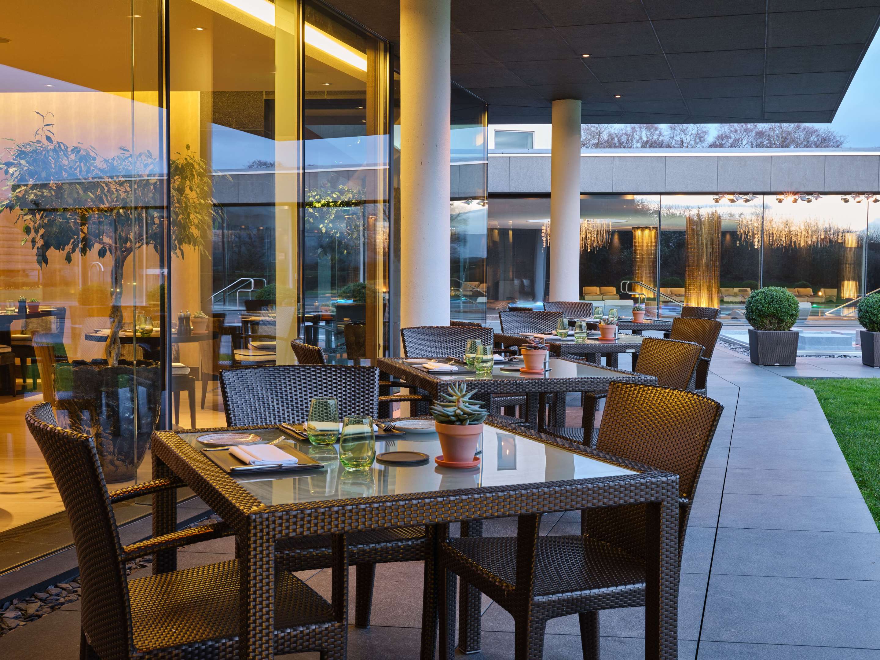 Riva Outdoor Terrace at The Europe Hotel & Resort