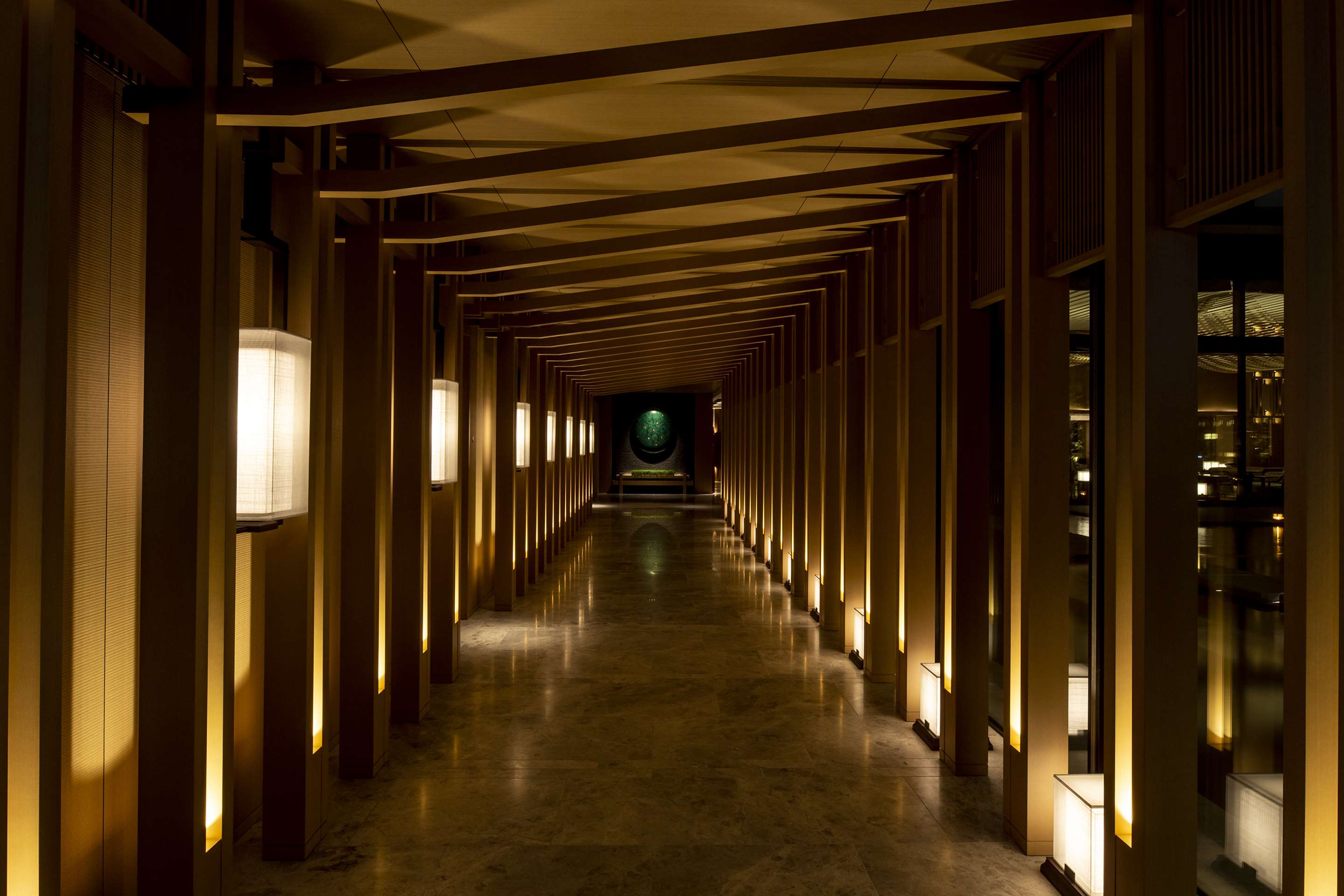 reception corridor