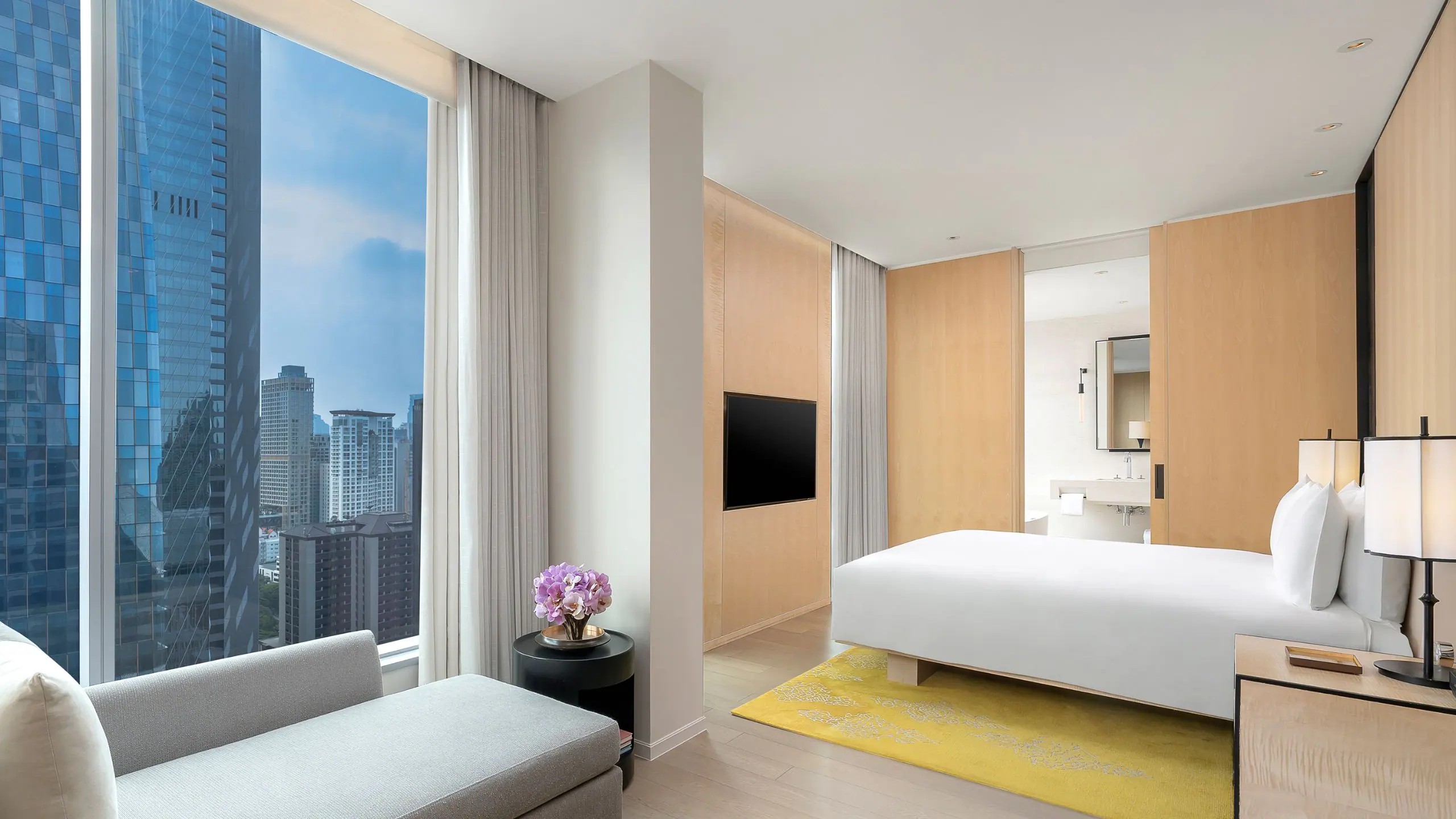 킹베드 1개 + 킹베드 1개