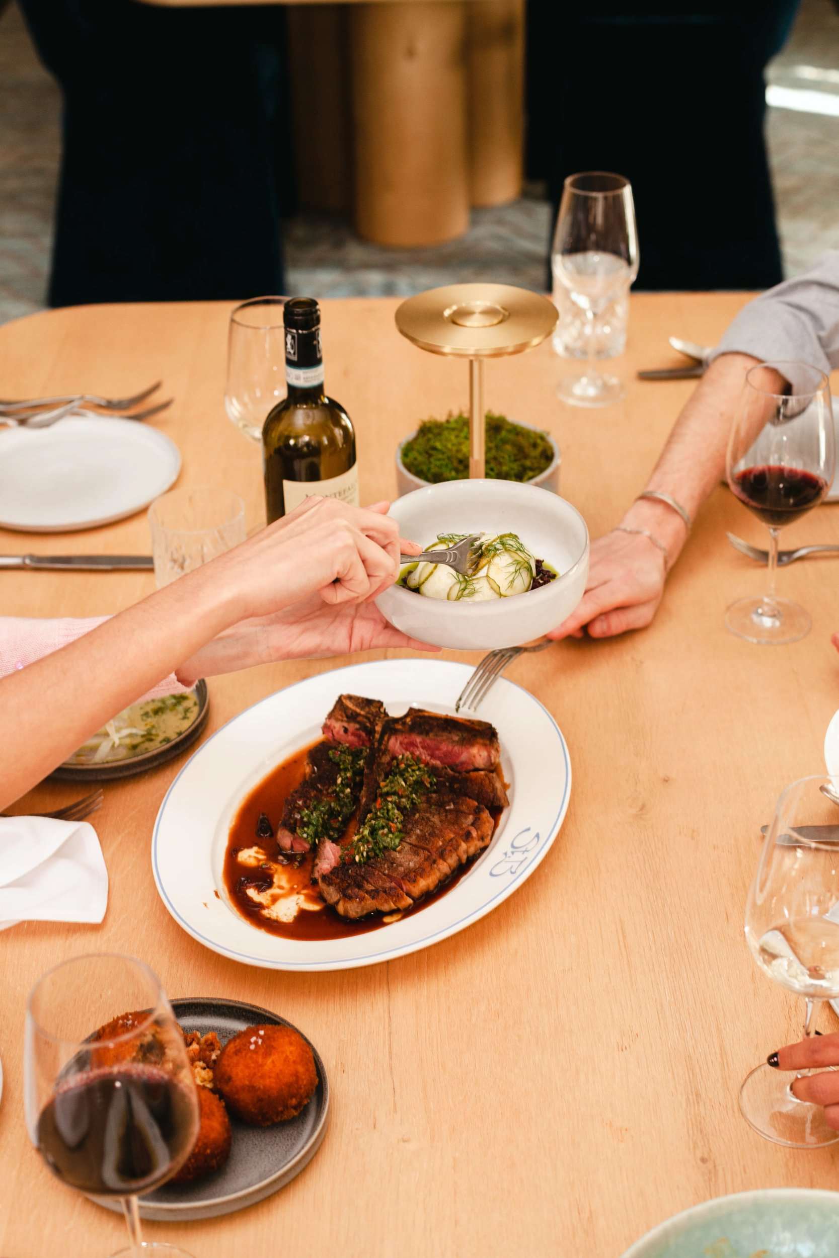 Saint Bibiana Dinner Menu