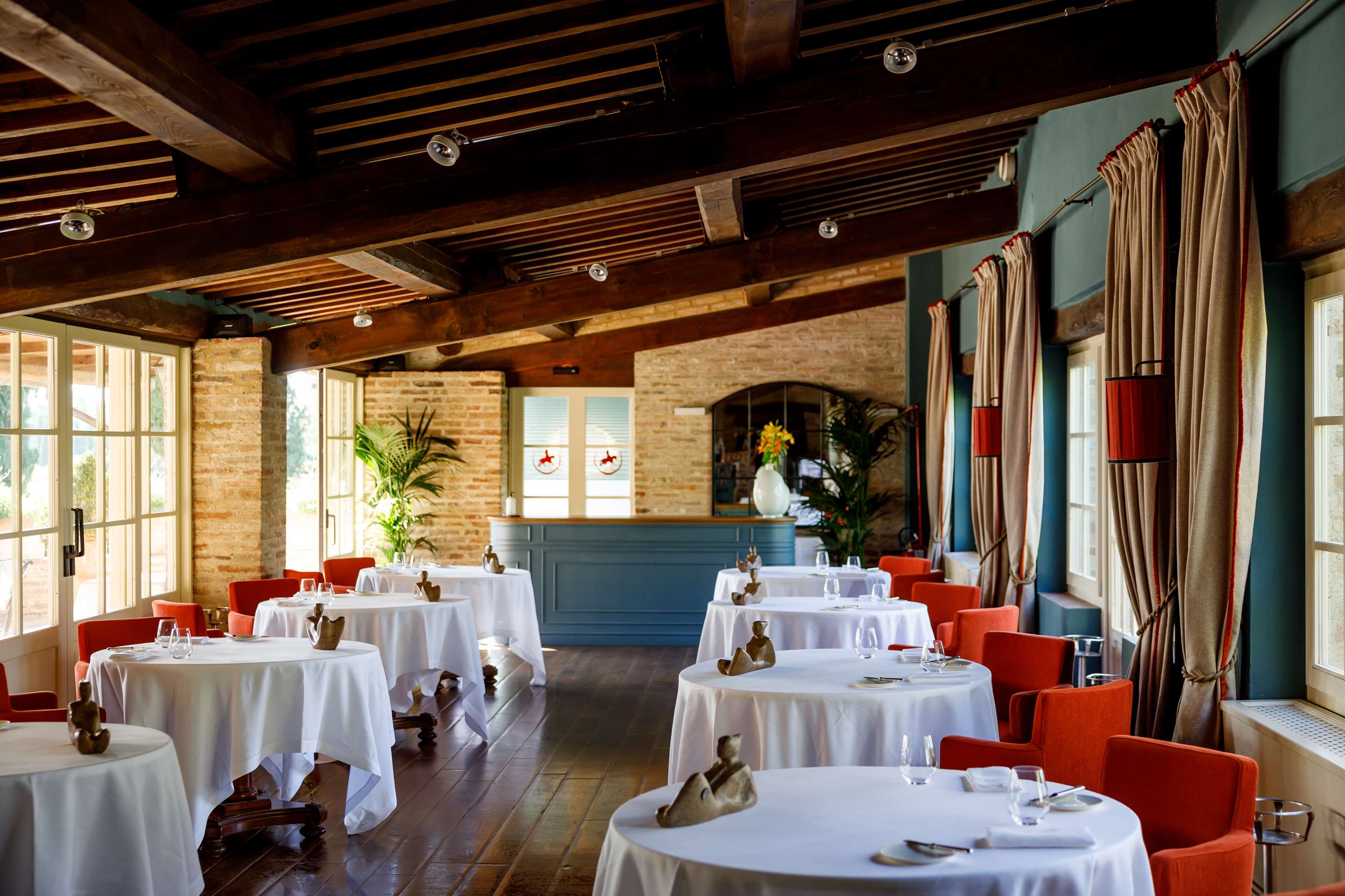 Restaurant Il Poggio Rosso Michelin Star indoor