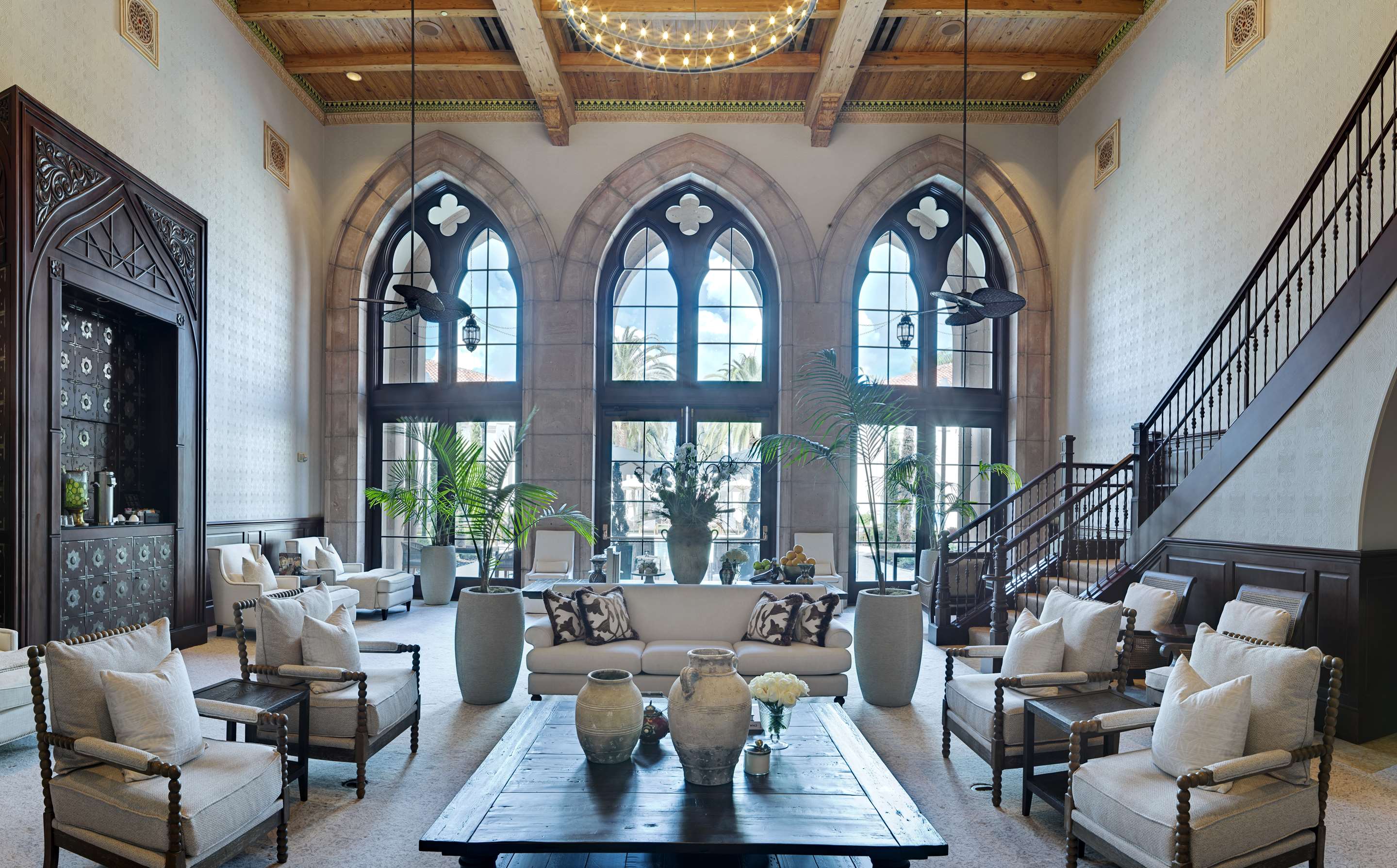 Spa Palmera great room The Boca Raton