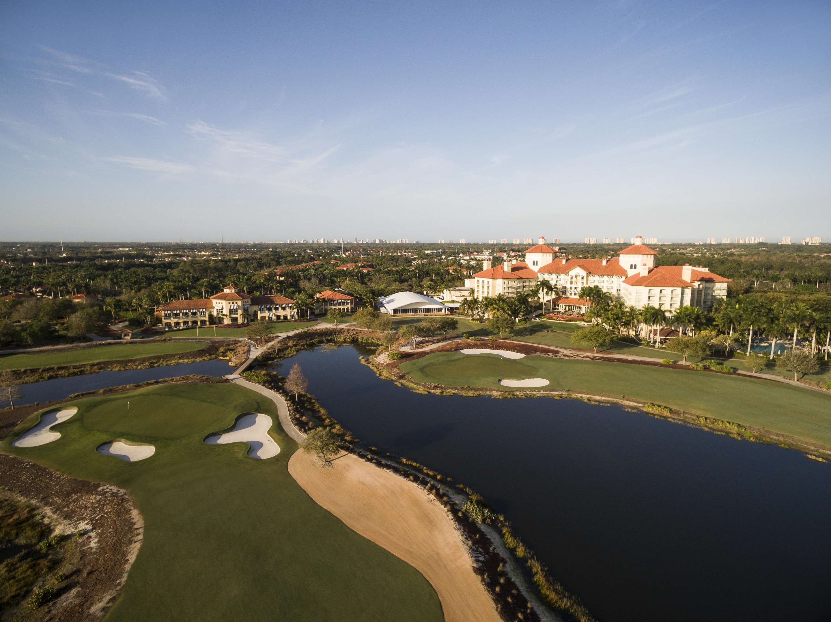 Arial View of Golf Course
