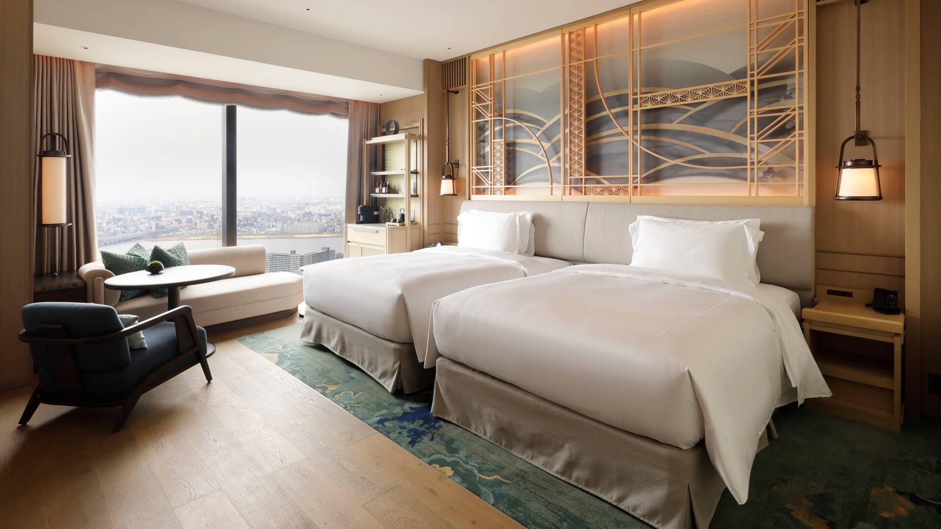 프리미어 퀸 2개 침대