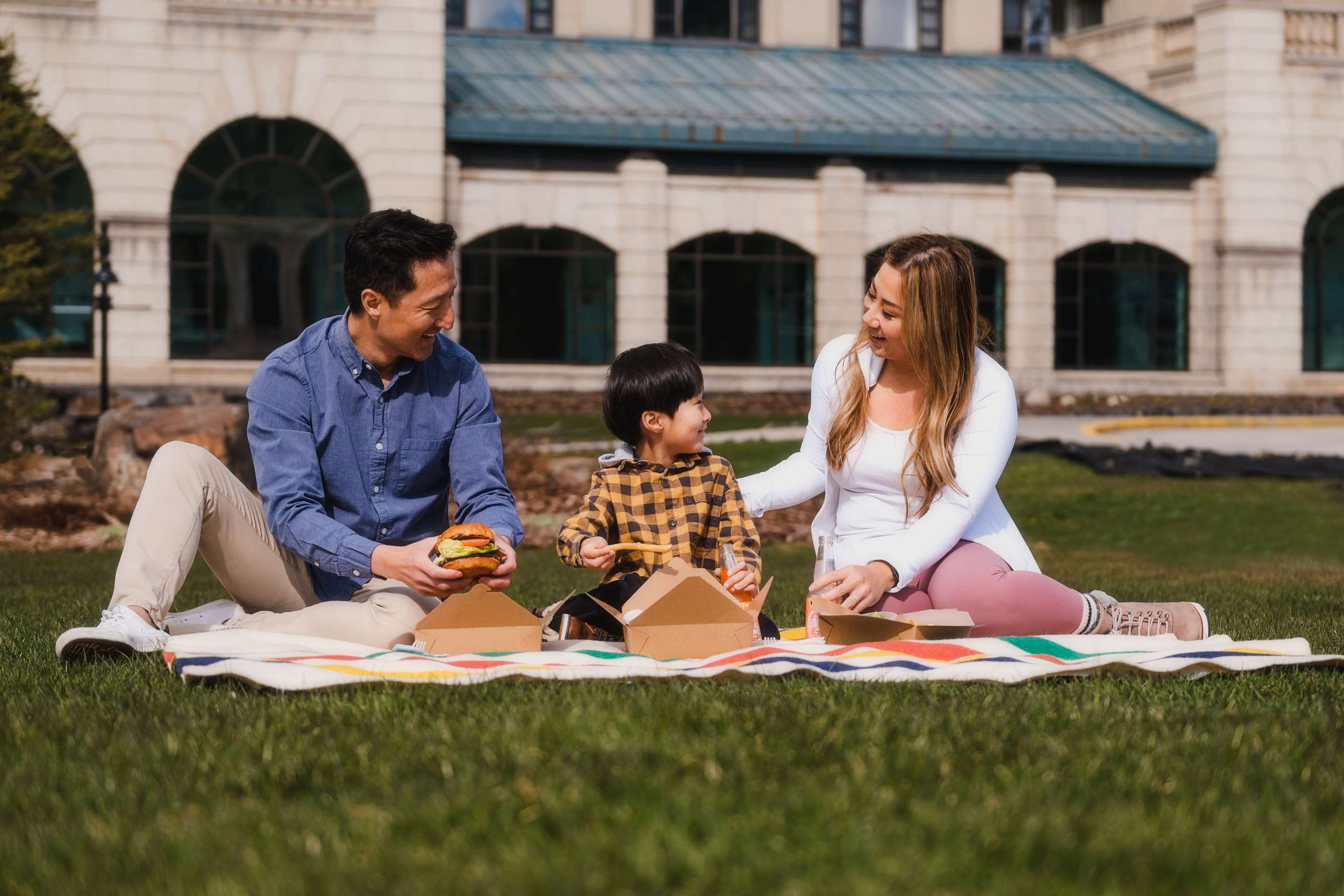 Picnic at Lake Louise
