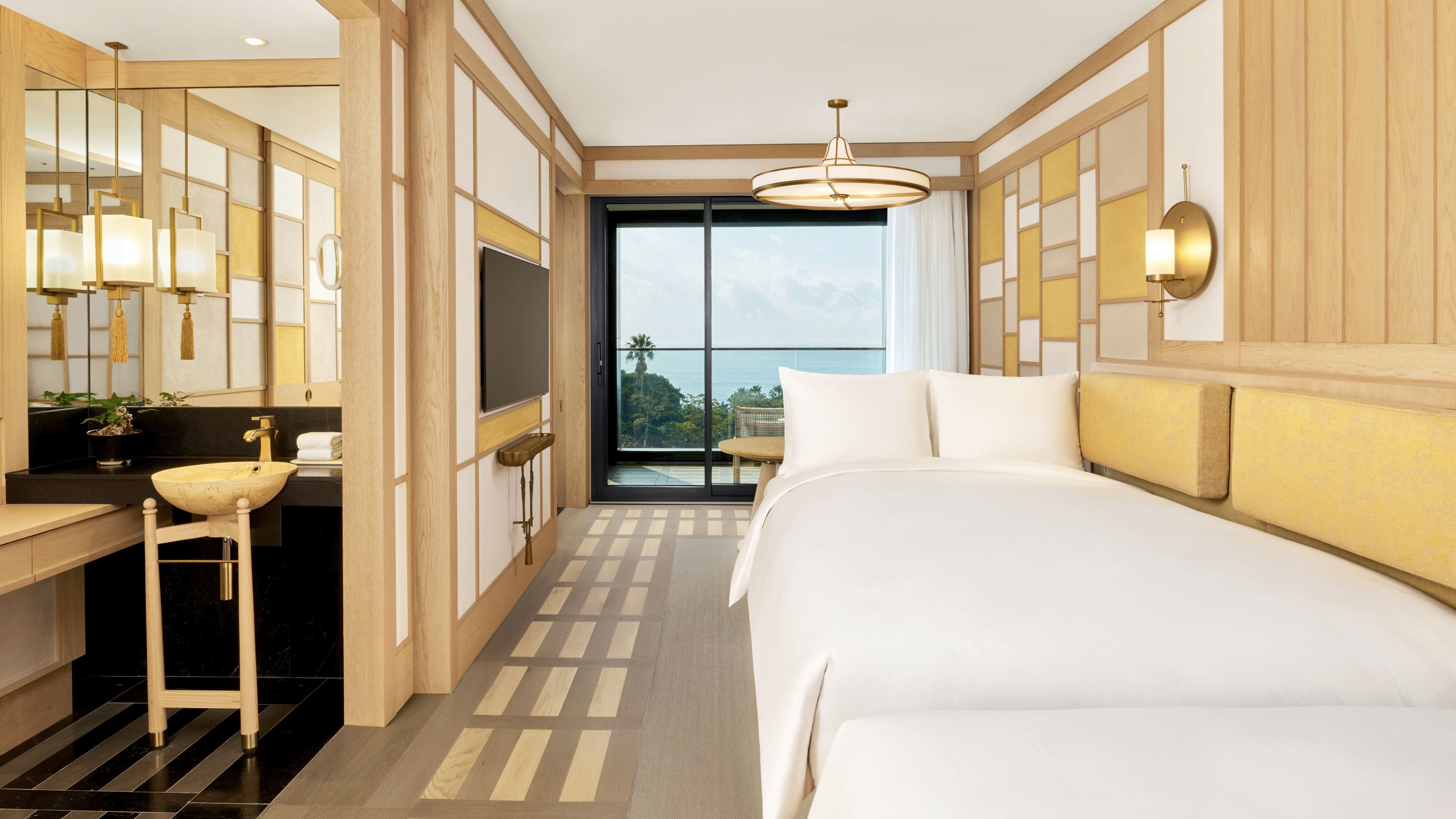 프리미엄 더블 2개 오션 뷰 발코니