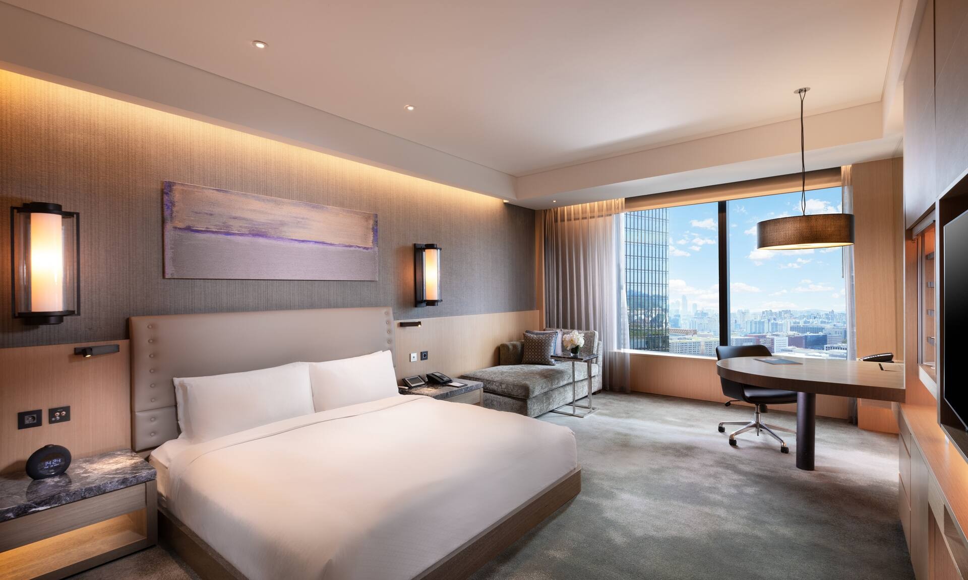 디럭스 접근성룸 시티 뷰, 킹베드 1개