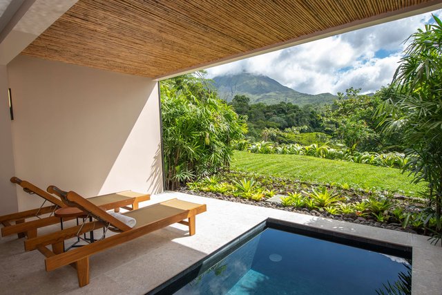 Honeymoon Suite Plunge Pool  Adults Only