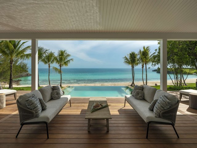 Beachfront Two Bedroom Villa