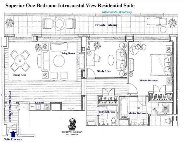 Superior One Bedroom Intracoastal View R