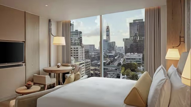 킹 디럭스 룸 시티 뷰